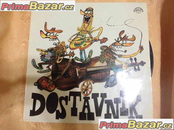 Gramofonová deska-Dostavník Gramofonová deska-Dostavník