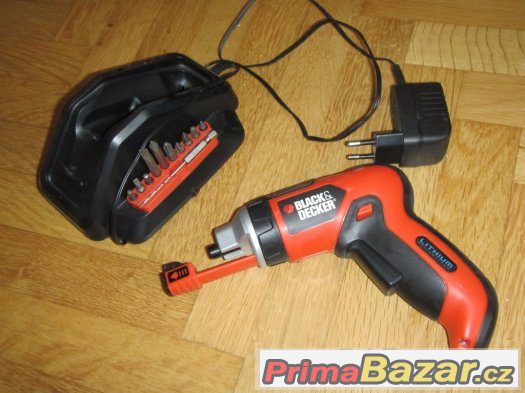 Aku šroubovák Black&Decker AS36LN, TOP STAV