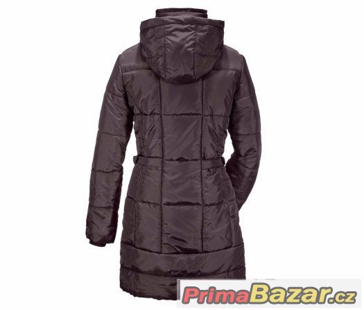 Dámský fialový zimní kabát,bunda -NOVÝ