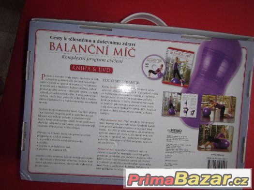 Balanční míč - Komplexní program cvičení + DVD-TOP STAV Balanční míč - Komplexní program cvičení + DVD-TOP STAV