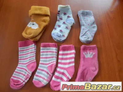 Ponožky sada vel.19-22