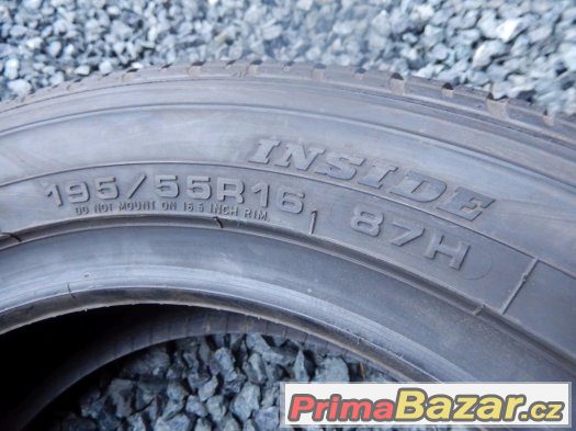 2x nové letní Dunlop SP 30 195/55/16 87H