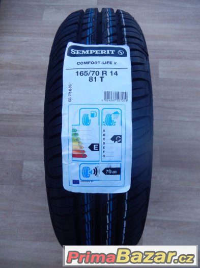 4x nové letní Semperit Comfort-life 165/70/14 81T 4x nové letní Semperit Comfort-life 165/70/14 81T