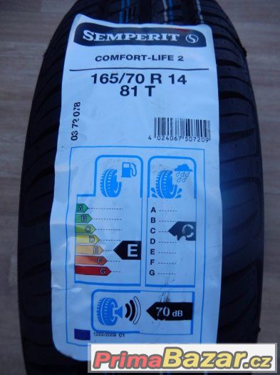 4x nové letní Semperit Comfort-life 165/70/14 81T 4x nové letní Semperit Comfort-life 165/70/14 81T