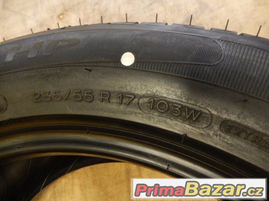 2x nové letní Michelin Primacy HP 235/55/17 103W – fotografie 4