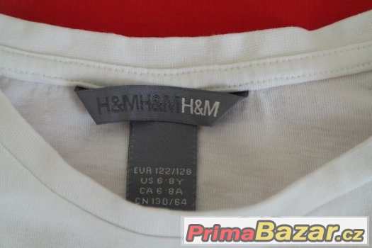 TRIKO H&M 7-9 LET, 122/128 TRIKO H&M 7-9 LET, 122/128