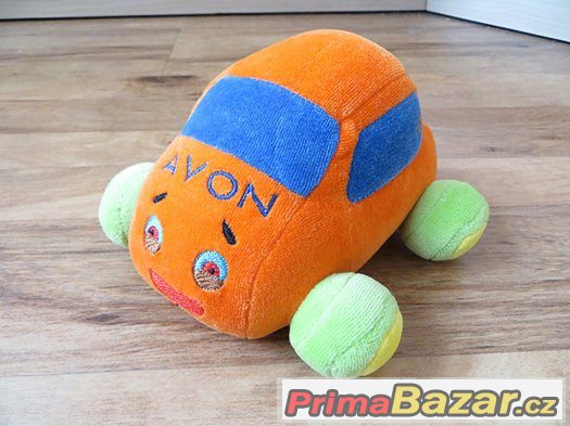 větší plyšové auto - autíčko AVON zdarma k obj.