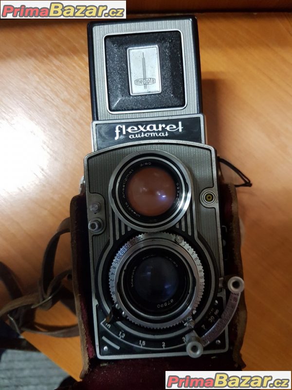 dvouoká zrcadlovka Meopta Flexaret automat fotoapar