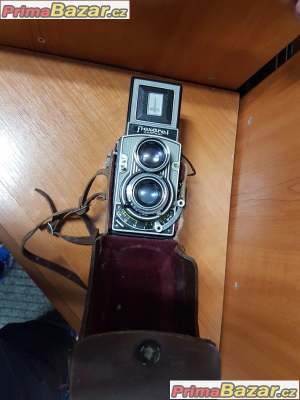 dvouoká zrcadlovka Meopta Flexaret automat fotoapar