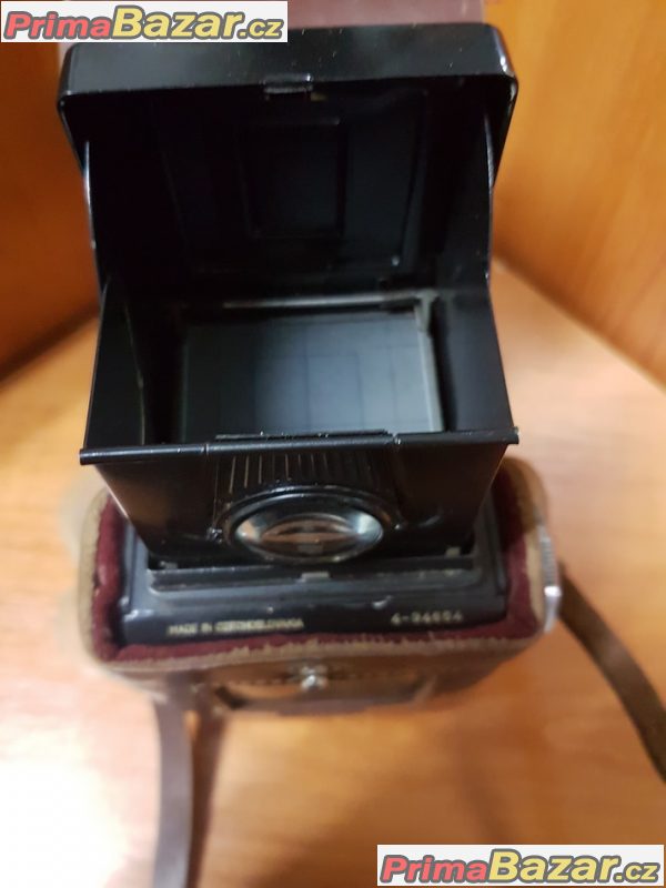 dvouoká zrcadlovka Meopta Flexaret automat fotoapar