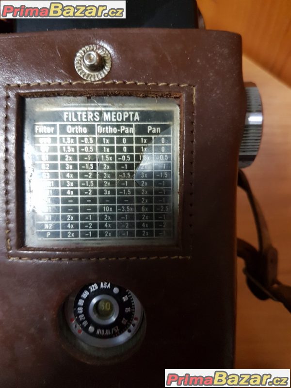 dvouoká zrcadlovka Meopta Flexaret automat fotoapar