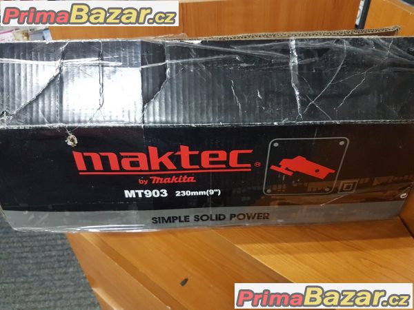 nová , nepoužitá velká úhlová bruska Maktec MT903