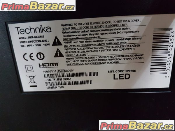 Full Hd smart Led tv Technika SM50 240 aw15