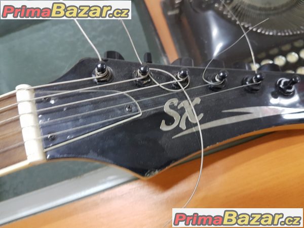 Elektrická kytara SX v super stavu pln