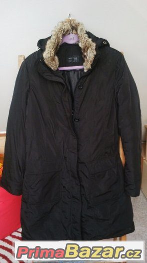 Kabát-bunda černé barvy, zn. Tchibo