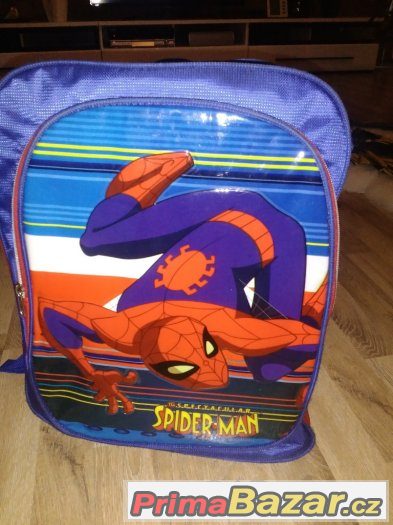 Prodám batoh s motivem Spidermanna