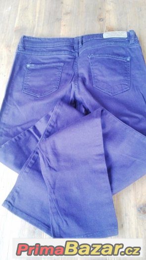 Rifle-kalhoty fialové barvy