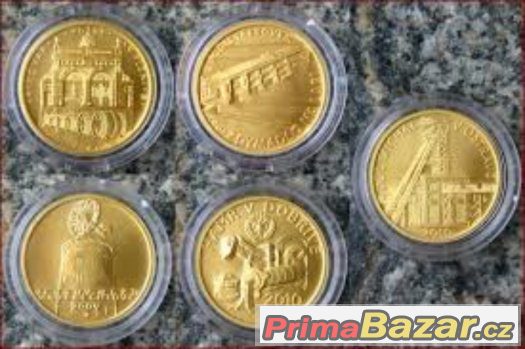 Zlaté mince ČR 2500 Kč proof