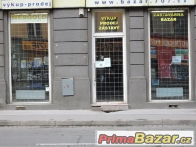 Obchodní prostory v blízkosti centra Brna - levně -ul.Cejl