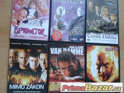 DVD FILMY 5 KČ
