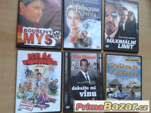 DVD FILMY 5 KČ