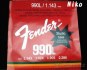 Prodám struny na baskytaru Fender 990 L