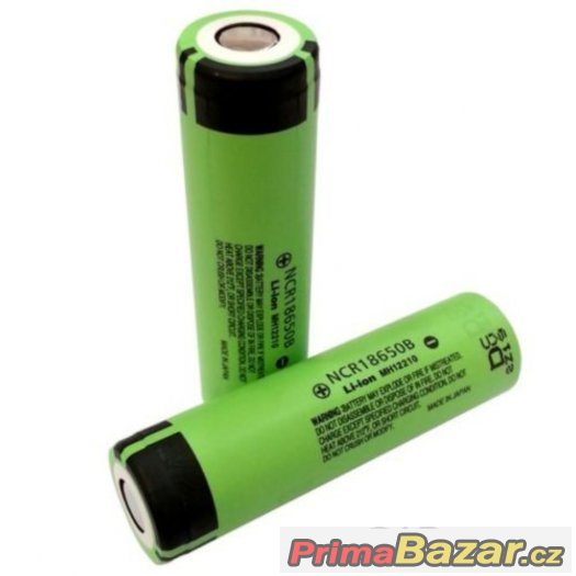 Panasonic NCR18650B 3400 mAh (18650, li-ion) baterie