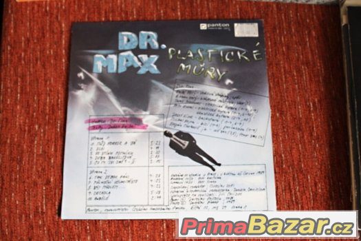 Vinylové  LP Dr. Max - Plastické můry (1989)