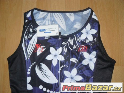NOVÝ letní cyklistický dres bez rukávu - vel. L NOVÝ letní cyklistický dres bez rukávu - vel. L