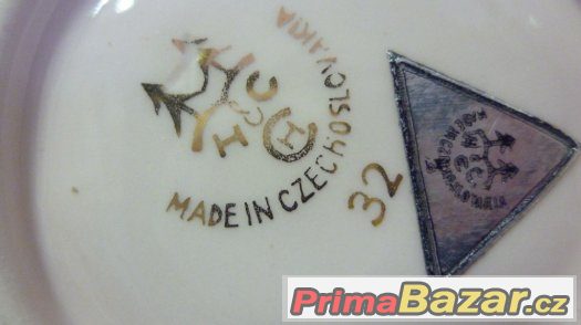 růžový porcelán Schlaggenwald Horní Slavkov růžový porcelán Schlaggenwald Horní Slavkov