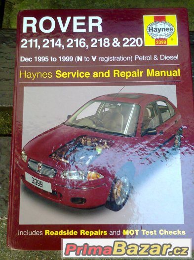 Originál manuál Haynes Rover 211,214,216,218,220