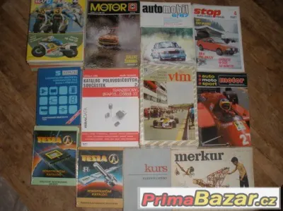 Staré katalogy,časopisy ABC,Automobil,VTM
