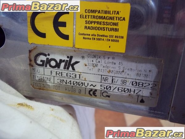 GASTRO PROFI fritéza elektrická dvojitá GIORIK