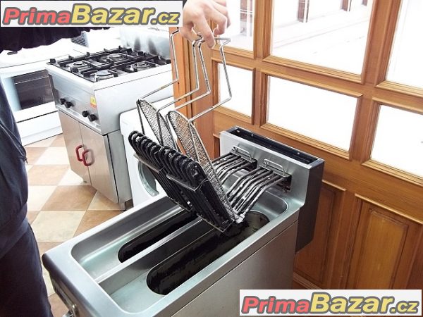 GASTRO PROFI fritéza elektrická dvojitá ZANUSSI