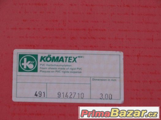 Pěněné PVC desky KÖMATEX