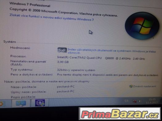 pc quad core, 4gb zeppelin,Gpu 4670 512mb, hdd 250gb