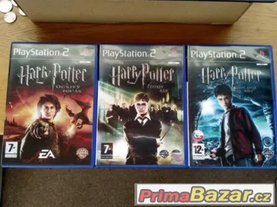 HARRY POTTER 3 hry na PlayStation 2