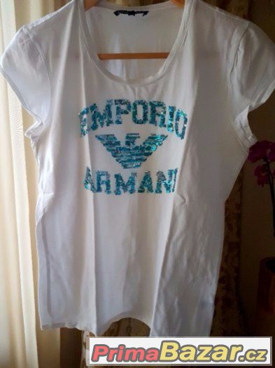 Luxusné tričko EMPORIO ARMANI...ORIGINÁL Luxusné tričko EMPORIO ARMANI...ORIGINÁL