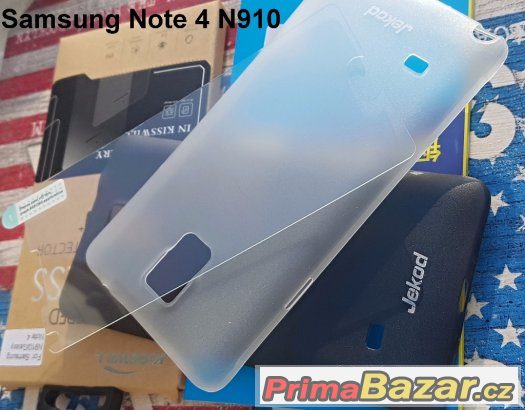 Samsung Note 4.sada POUZDRO a SKLO