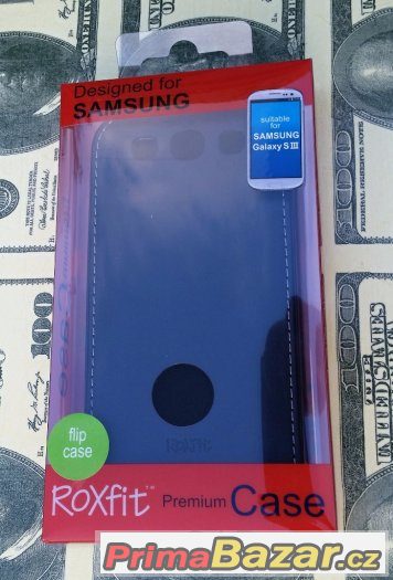 Kožené Flip Pouzdro pro Samsung S3 i9301neo/i9300