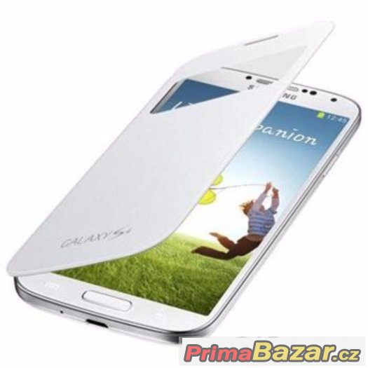 Samsung flip S-view pro Galaxy S4 i9505, bílá