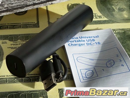 Power Bank Nokia Černá 2200mAh Power Bank Nokia Černá 2200mAh