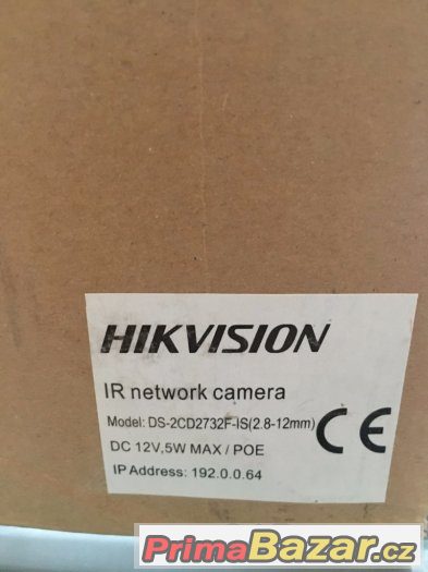 Hikvision 2CD2732F-IS - 3MP IP Kamera Dome