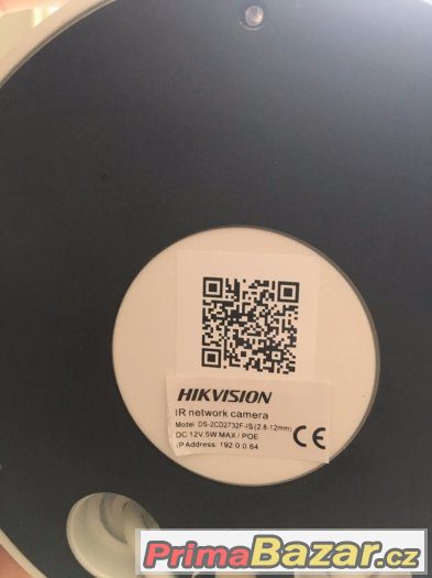 Hikvision 2CD2732F-IS - 3MP IP Kamera Dome – fotografie 4