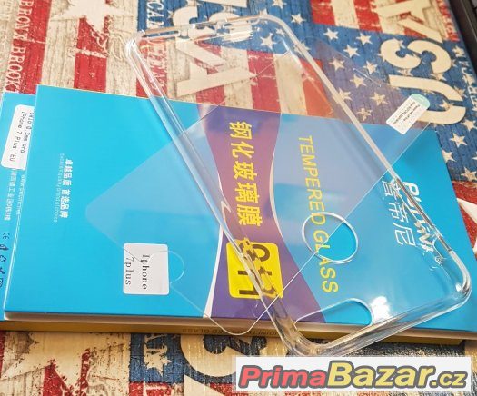 Apple iPhone 7 plus - SADA Pouzdro+Tvrzené Ochranné Sklo Apple iPhone 7 plus - SADA Pouzdro+Tvrzené Ochranné Sklo