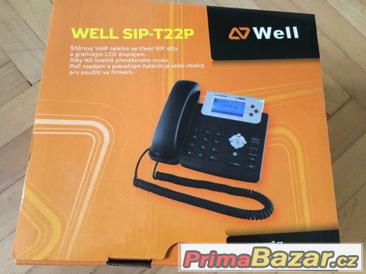 well-sip-t22p-ip-telefon
