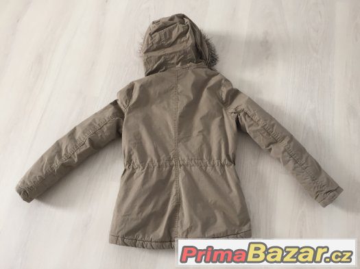 Dámská béžová parka H&M vel. 38