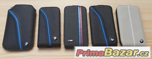 Samsung S3, S4 mini, S4..BMW flip pouzdro Kožené
