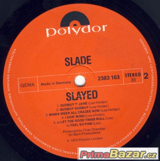 Slade - Slayed?  1972