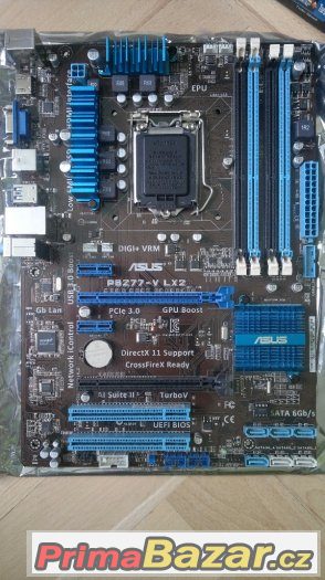Asus P8Z77-V LX2 4xDDR3 32GB 2200MHz,PCIe 3.0/2.0 x16,USB3.0